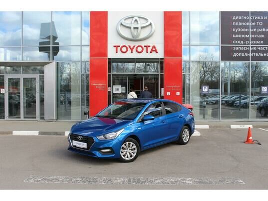 Hyundai Solaris, 2018 г., 98 892 км