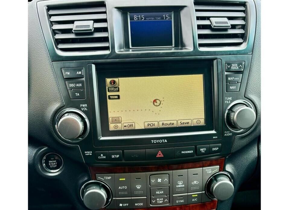 Toyota Highlander, II (XU40) Рестайлинг 3.5 AT (273 л.с.) 4WD