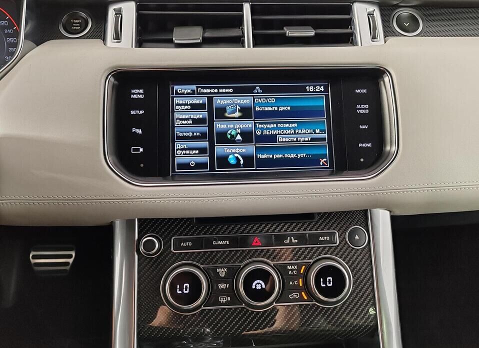 Land Rover Range Rover Sport SVR 5.0 AT (550 л.с.) 4WD