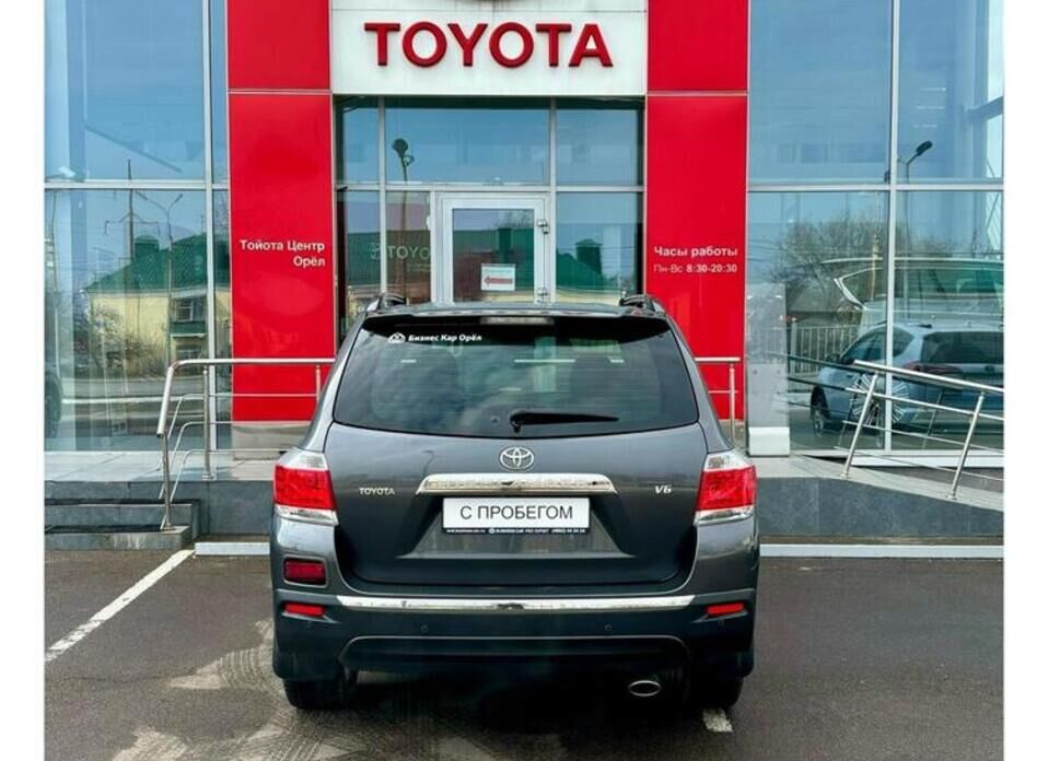Toyota Highlander, II (XU40) Рестайлинг 3.5 AT (273 л.с.) 4WD